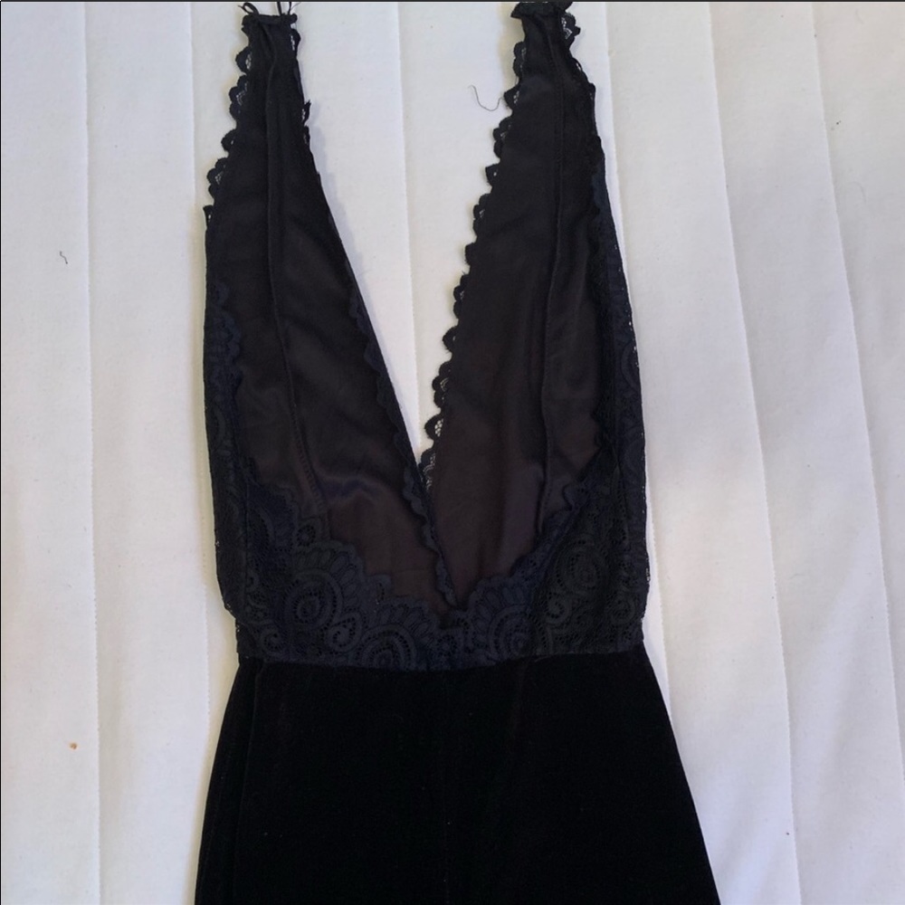 Black Open Front And Back Jump - image 2